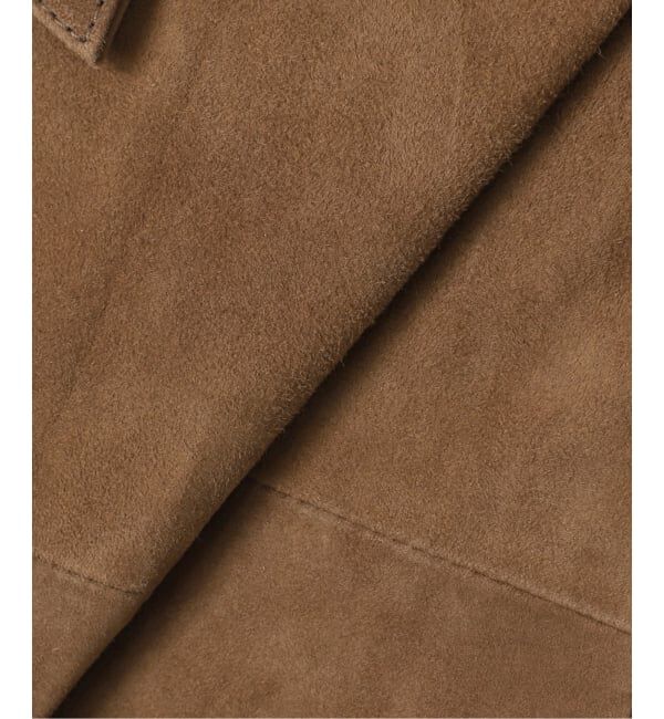 FRAMeWORK「THRIFTY LOOK 別注 SUEDESHIRTブルゾン」|ライダースジャケット|