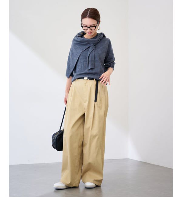FRAMeWORK「ワイドチノパンツ」|チノ|
