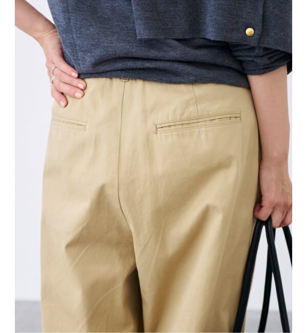 FRAMeWORK「ワイドチノパンツ」|チノ|