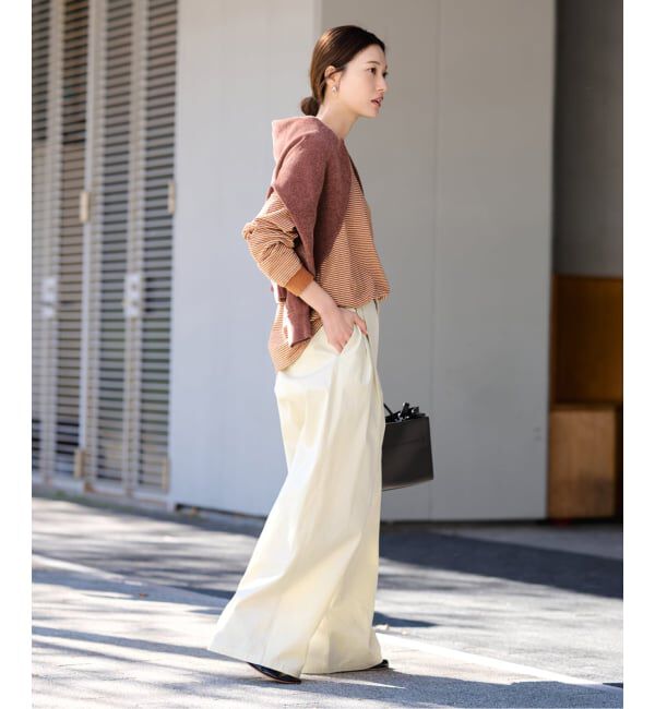 FRAMeWORK「ワイドチノパンツ」|チノ|