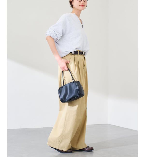 FRAMeWORK「ワイドチノパンツ」|チノ|