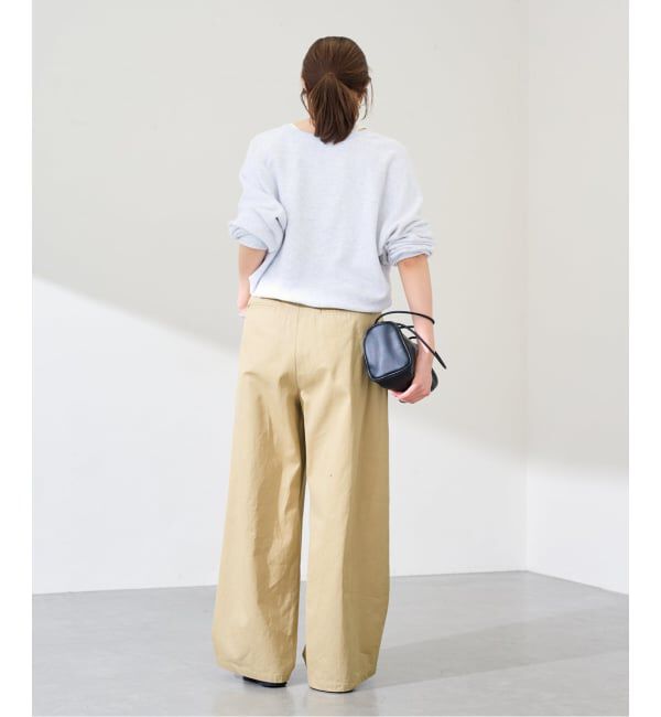 FRAMeWORK「ワイドチノパンツ」|チノ|