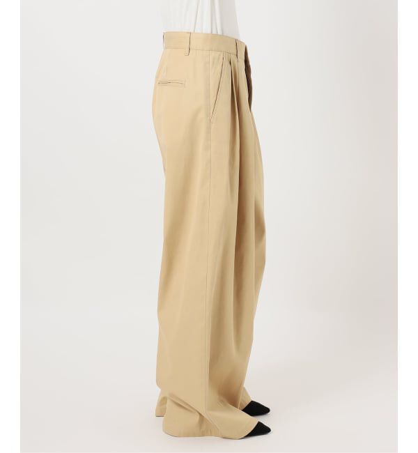 FRAMeWORK「ワイドチノパンツ」|チノ|