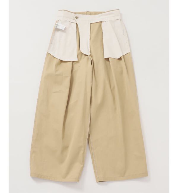 FRAMeWORK「ワイドチノパンツ」|チノ|