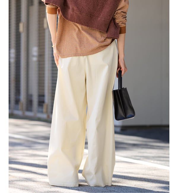 FRAMeWORK「ワイドチノパンツ」|チノ|