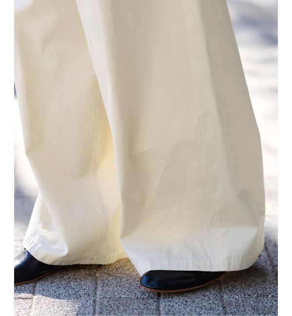 FRAMeWORK「ワイドチノパンツ」|チノ|