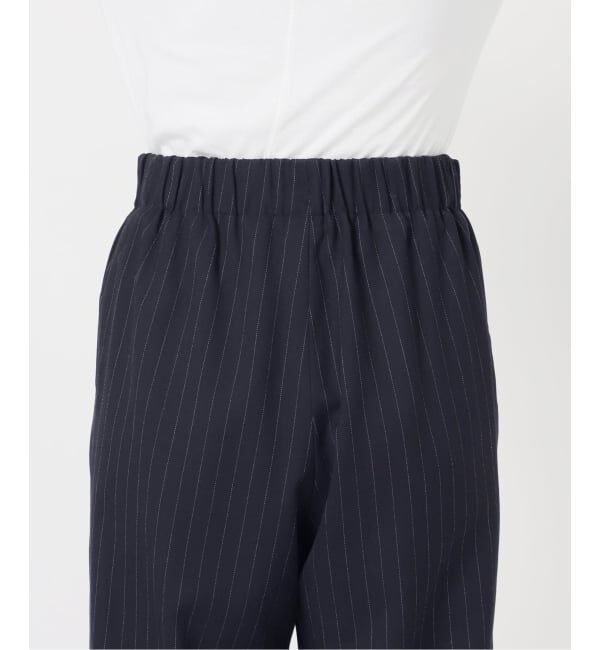 Spick and Span「ピンストライプイージーパンツ」|スラックス|