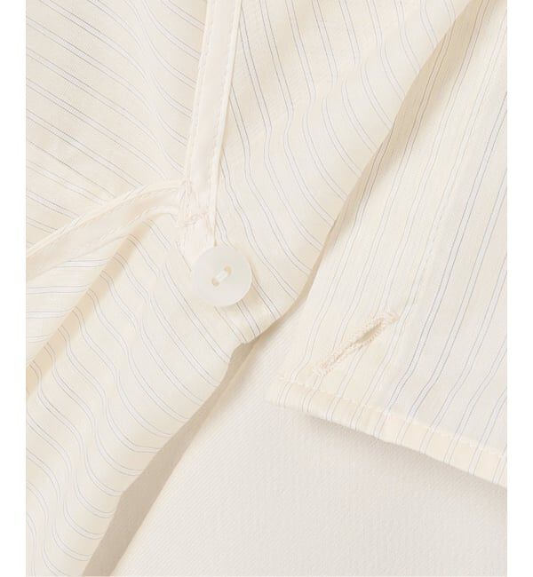 NOBLE「シアーストライプ2wayシャツ」|シャツ・ブラウス|