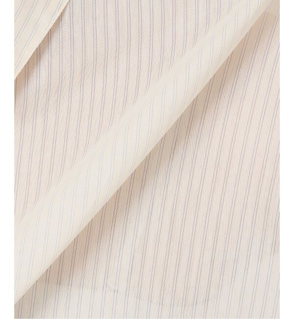 NOBLE「シアーストライプ2wayシャツ」|シャツ・ブラウス|