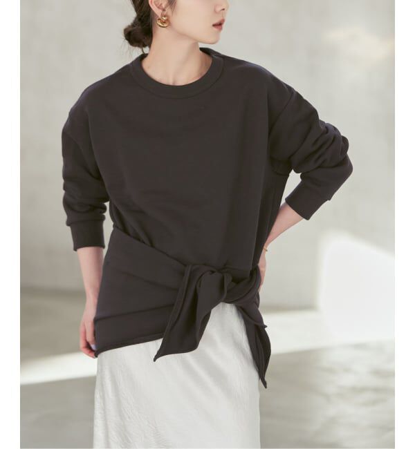 NOBLE「《NOBLE生地別注》PROTAGONISTA/プロタゴニスタ スカーフ付きスウェット」|スウェット・ジャージ|