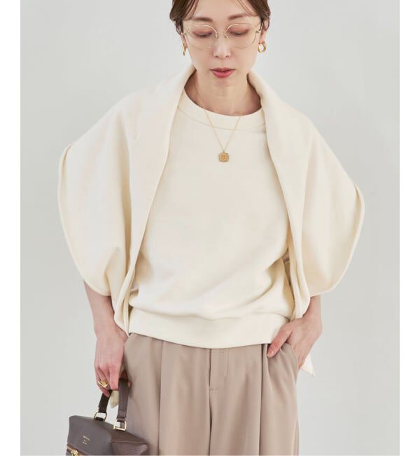 NOBLE「《NOBLE生地別注》PROTAGONISTA/プロタゴニスタ スカーフ付きスウェット」|スウェット・ジャージ|