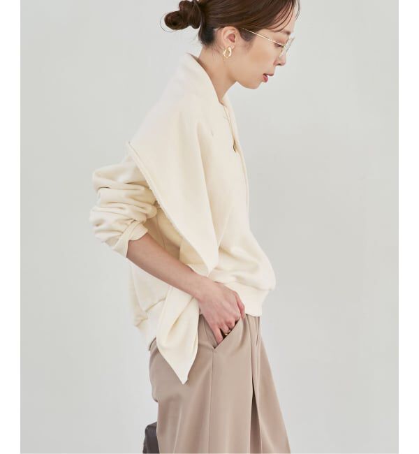 NOBLE「《NOBLE生地別注》PROTAGONISTA/プロタゴニスタ スカーフ付きスウェット」|スウェット・ジャージ|