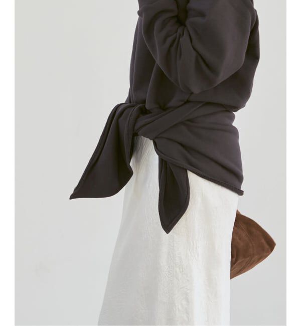 NOBLE「《NOBLE生地別注》PROTAGONISTA/プロタゴニスタ スカーフ付きスウェット」|スウェット・ジャージ|