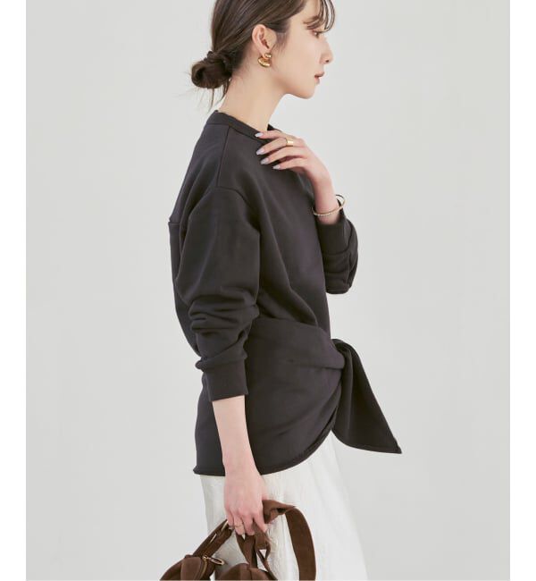 NOBLE「《NOBLE生地別注》PROTAGONISTA/プロタゴニスタ スカーフ付きスウェット」|スウェット・ジャージ|