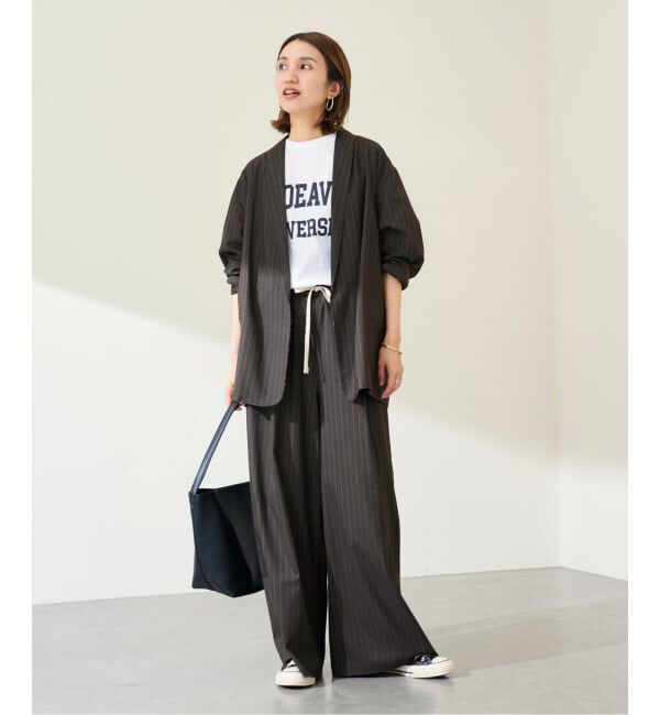 FRAMeWORK「TOPカラーボタンレスジャケット」|その他|