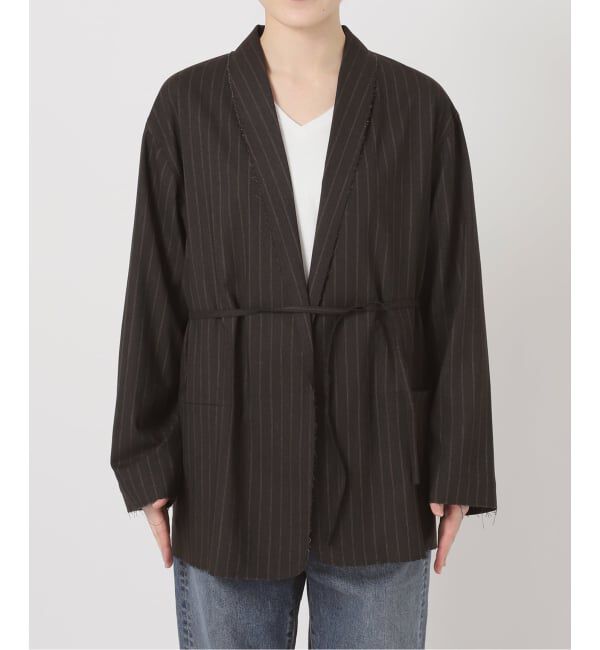 FRAMeWORK「TOPカラーボタンレスジャケット」|その他|