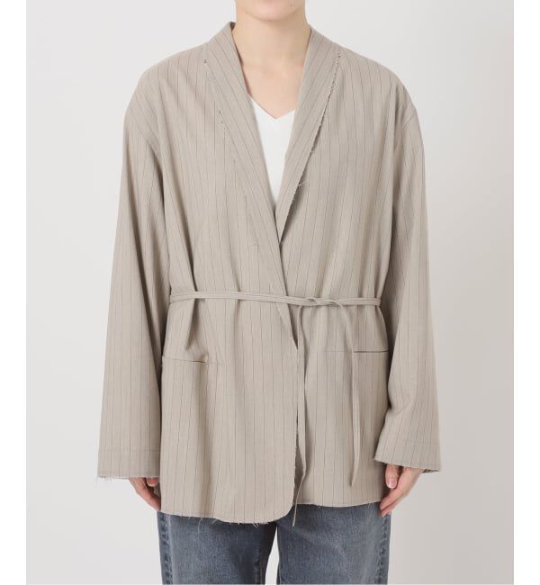 FRAMeWORK「TOPカラーボタンレスジャケット」|その他|