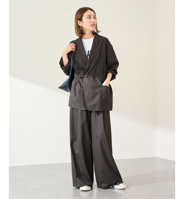 FRAMeWORK「TOPカラーボタンレスジャケット」|その他|