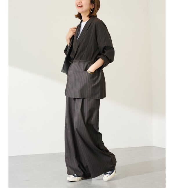 FRAMeWORK「TOPカラーボタンレスジャケット」|その他|