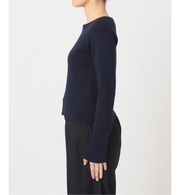 U by SPICK&SPAN「ワイドリブロングスリーブニット」|ニット・セーター|