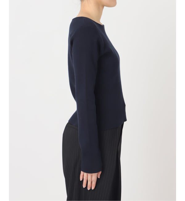 U by SPICK&SPAN「ワイドリブロングスリーブニット」|ニット・セーター|