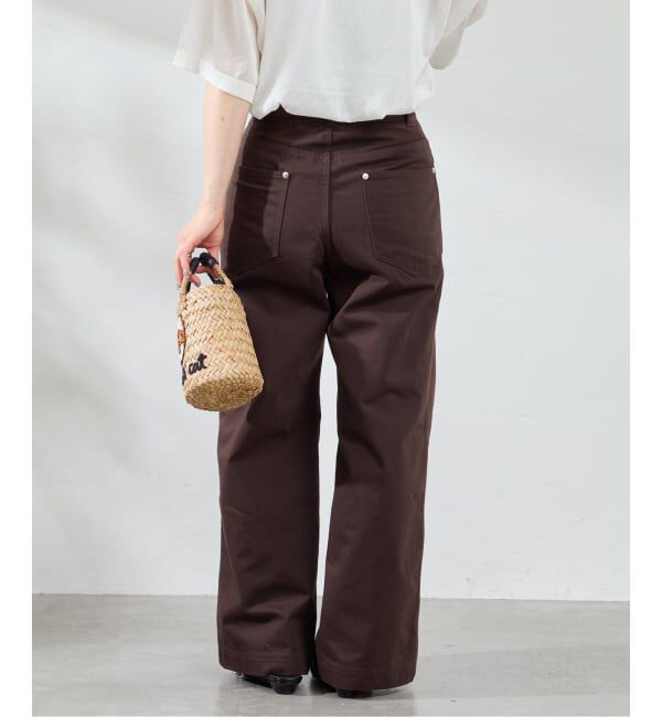 U by SPICK&SPAN「《新色 / 追加予約》ヴィンテージライクチノパンツ」|チノ|