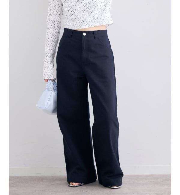 U by SPICK&SPAN「《新色 / 追加予約》ヴィンテージライクチノパンツ」|チノ|