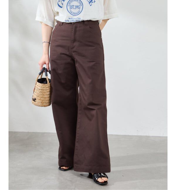 U by SPICK&SPAN「《新色 / 追加予約》ヴィンテージライクチノパンツ」|チノ|