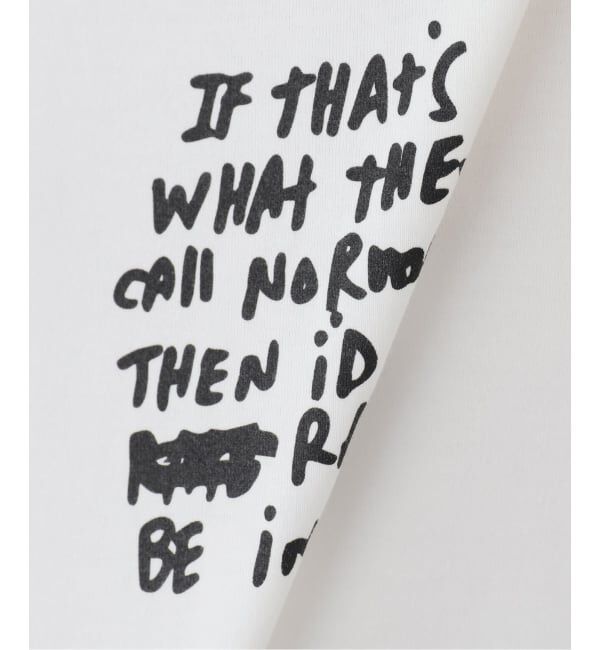 FRAMeWORK「JANE SMITH/ジェーンスミス jay tanju BE INSANE ss tシャツ」|Tシャツ・カットソー|