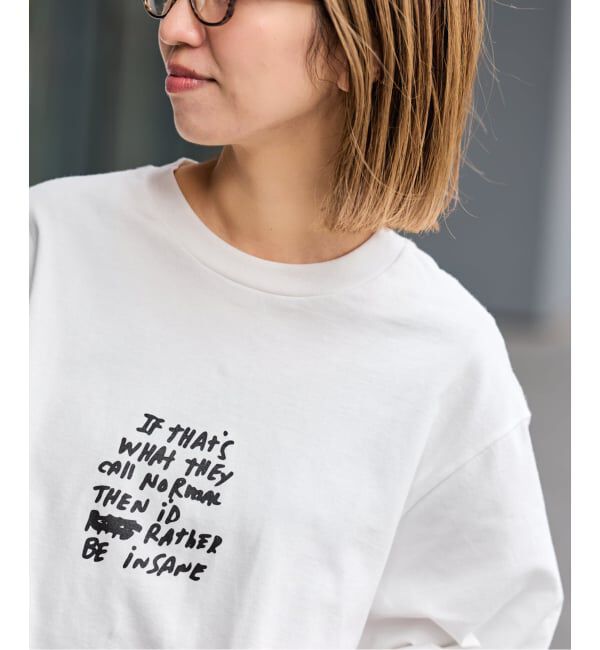 FRAMeWORK「JANE SMITH/ジェーンスミス jay tanju BE INSANE ss tシャツ」|Tシャツ・カットソー|