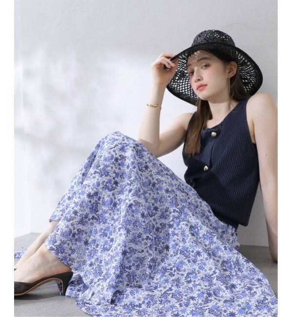  「《追加》【洗える】コットンローンマチフレアスカート」|スカート|