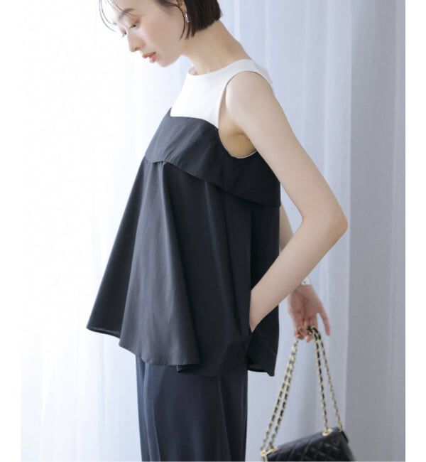  「【洗える】レイヤード風カットソー」|Tシャツ・カットソー|