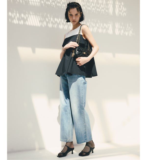  「【洗える】レイヤード風カットソー」|Tシャツ・カットソー|