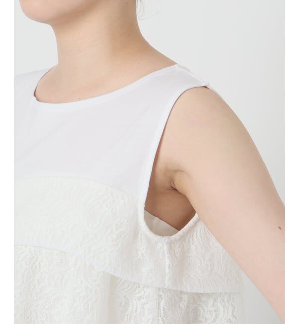  「【洗える】レイヤード風カットソー」|Tシャツ・カットソー|