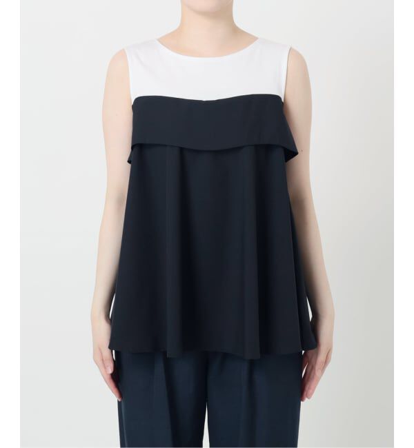  「【洗える】レイヤード風カットソー」|Tシャツ・カットソー|