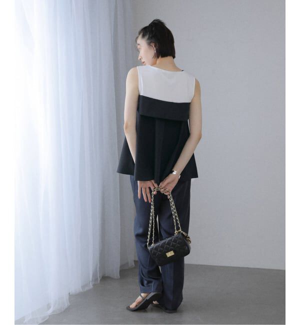  「【洗える】レイヤード風カットソー」|Tシャツ・カットソー|