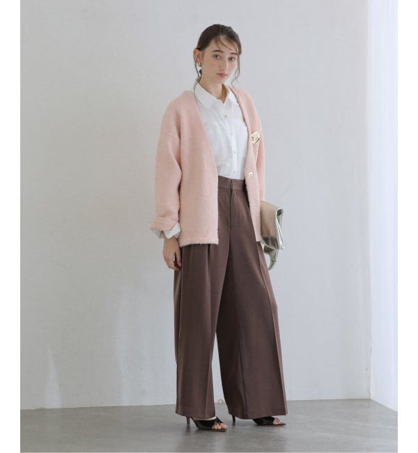  「【洗える】ブークレニットジャケット」|その他|