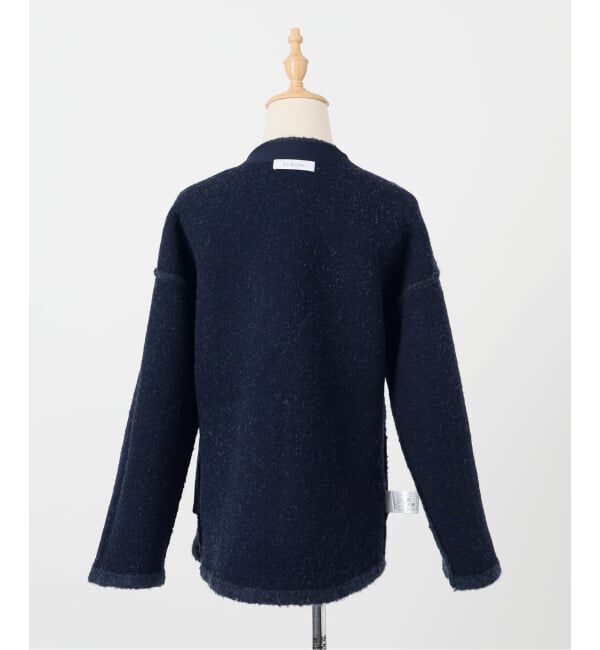  「【洗える】ブークレニットジャケット」|その他|