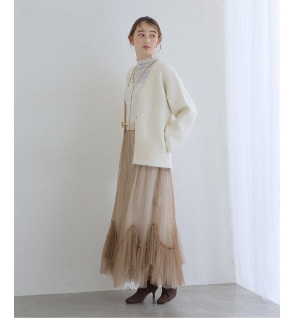  「【洗える】ブークレニットジャケット」|その他|