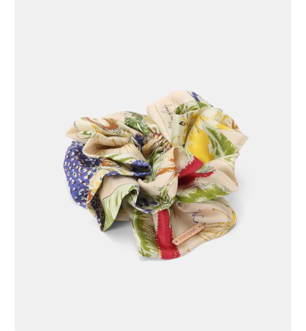  「manipuri/マニプリ シルクラッフルシュシュ」|その他|ベージュ