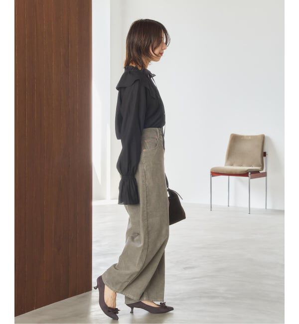  「4.5cmポインテッドダブルリボンパンプス」|パンプス|