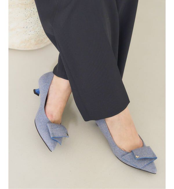  「《追加》3.5cmポインテッドLモチーフパンプス」|パンプス|