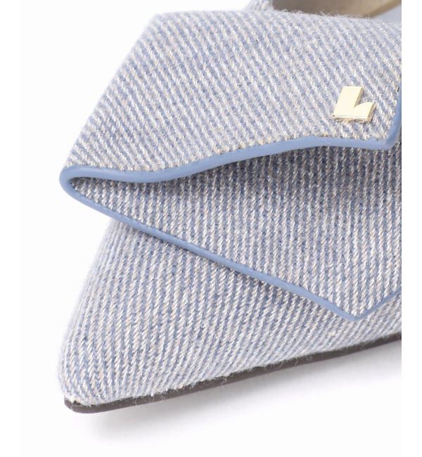  「《追加》3.5cmポインテッドLモチーフパンプス」|パンプス|