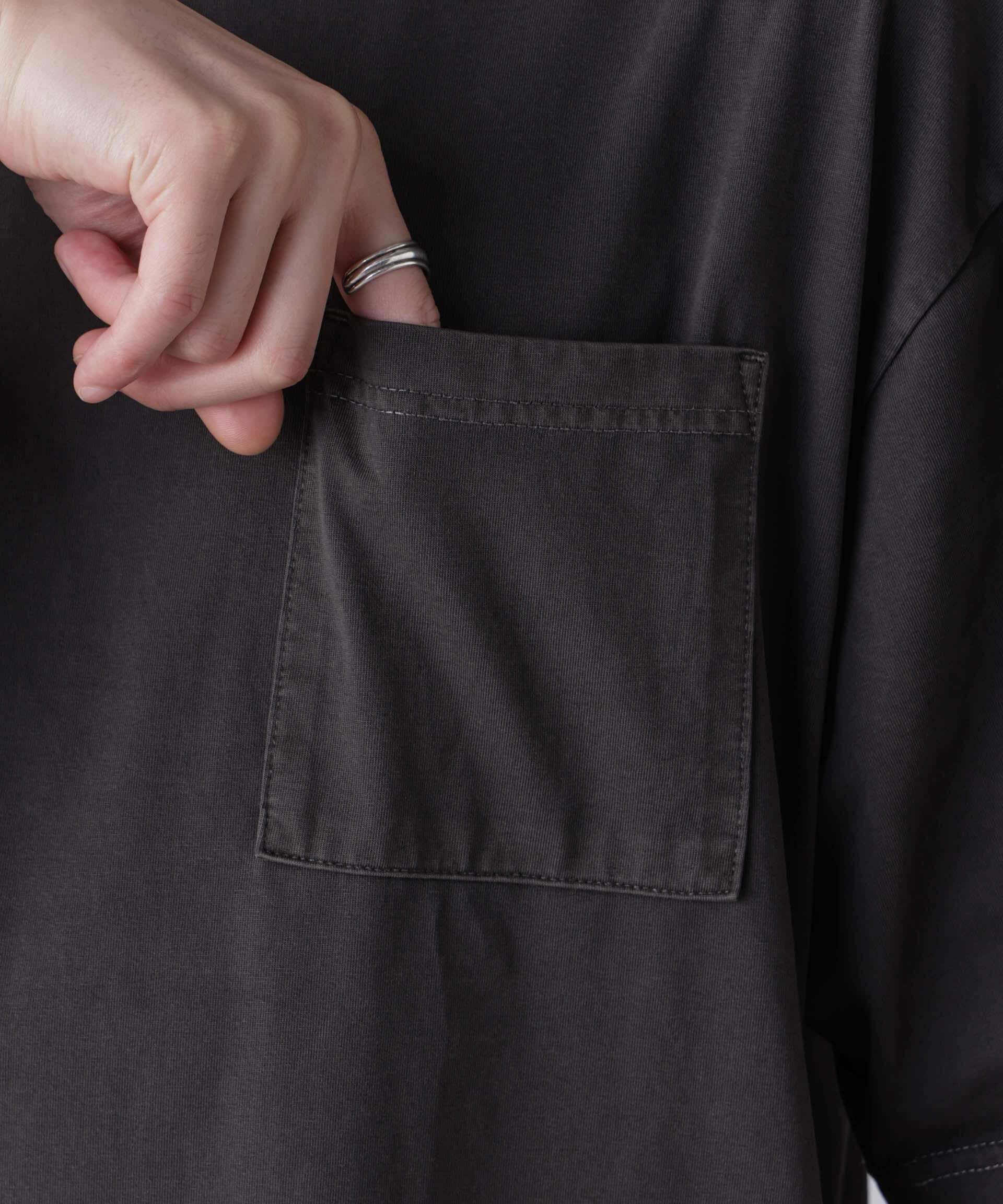 nano･universe「「PENNEYS」別注ピグメントTシャツ 半袖」|Tシャツ・カットソー|