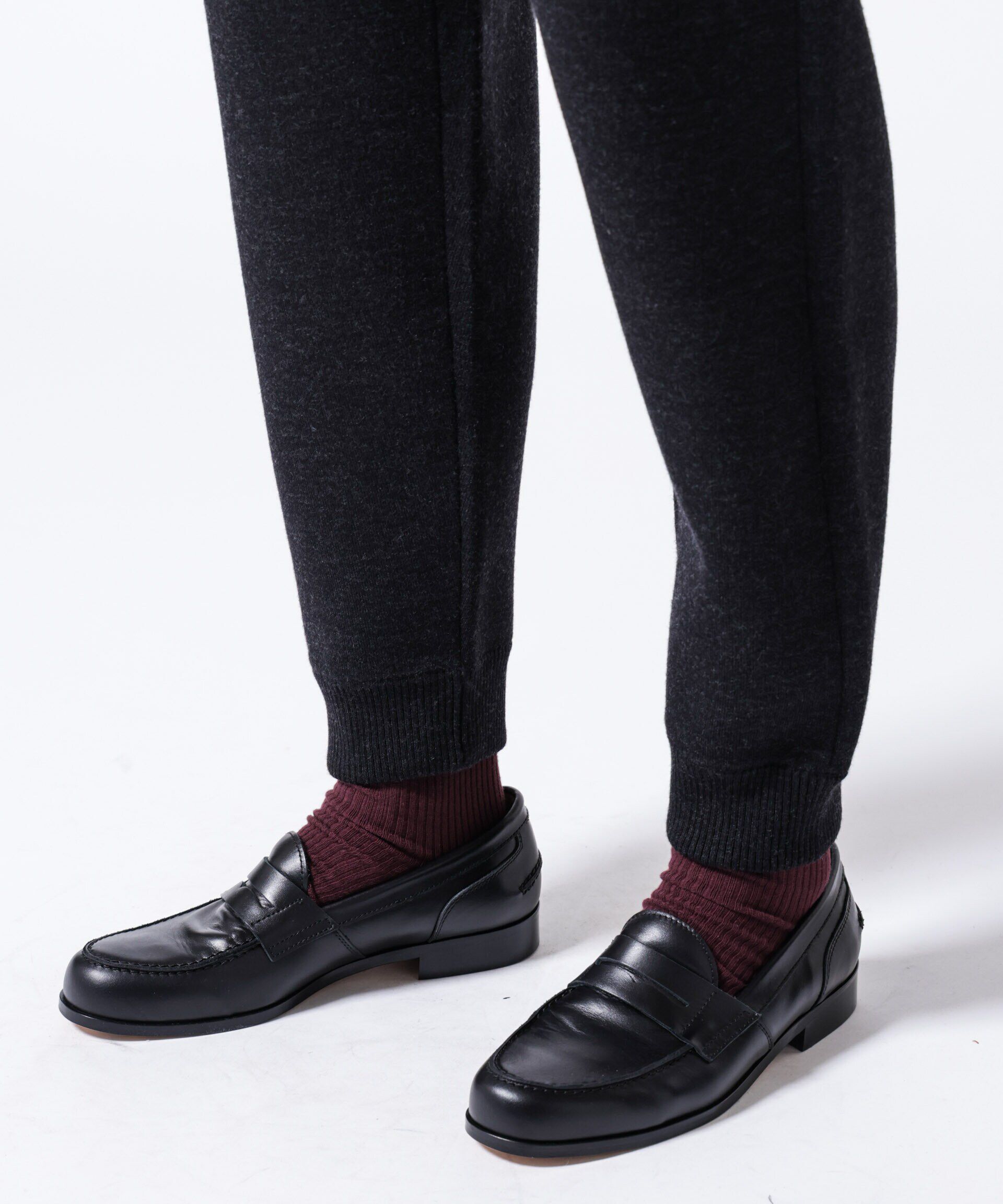 nano･universe「｢ASSEMBLANC｣接結ウールニットパンツ」|ニット・セーター|