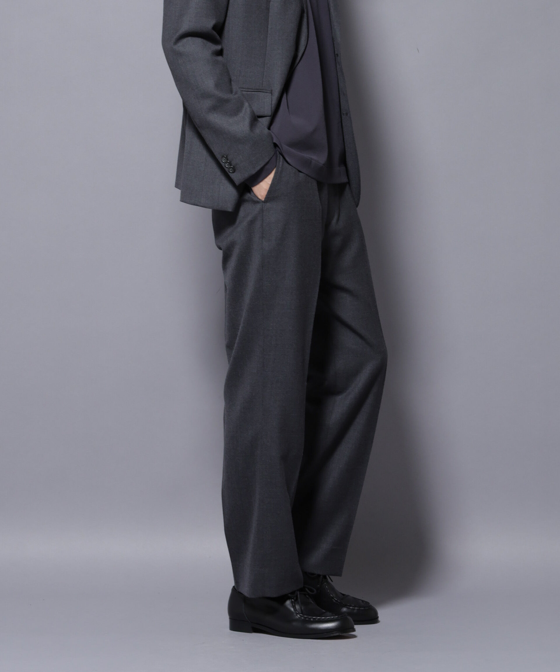 nano･universe「「N TROUSERS PREMIUM」RENU(R)洗えるサキソニーストレートパンツ」|スーツ|