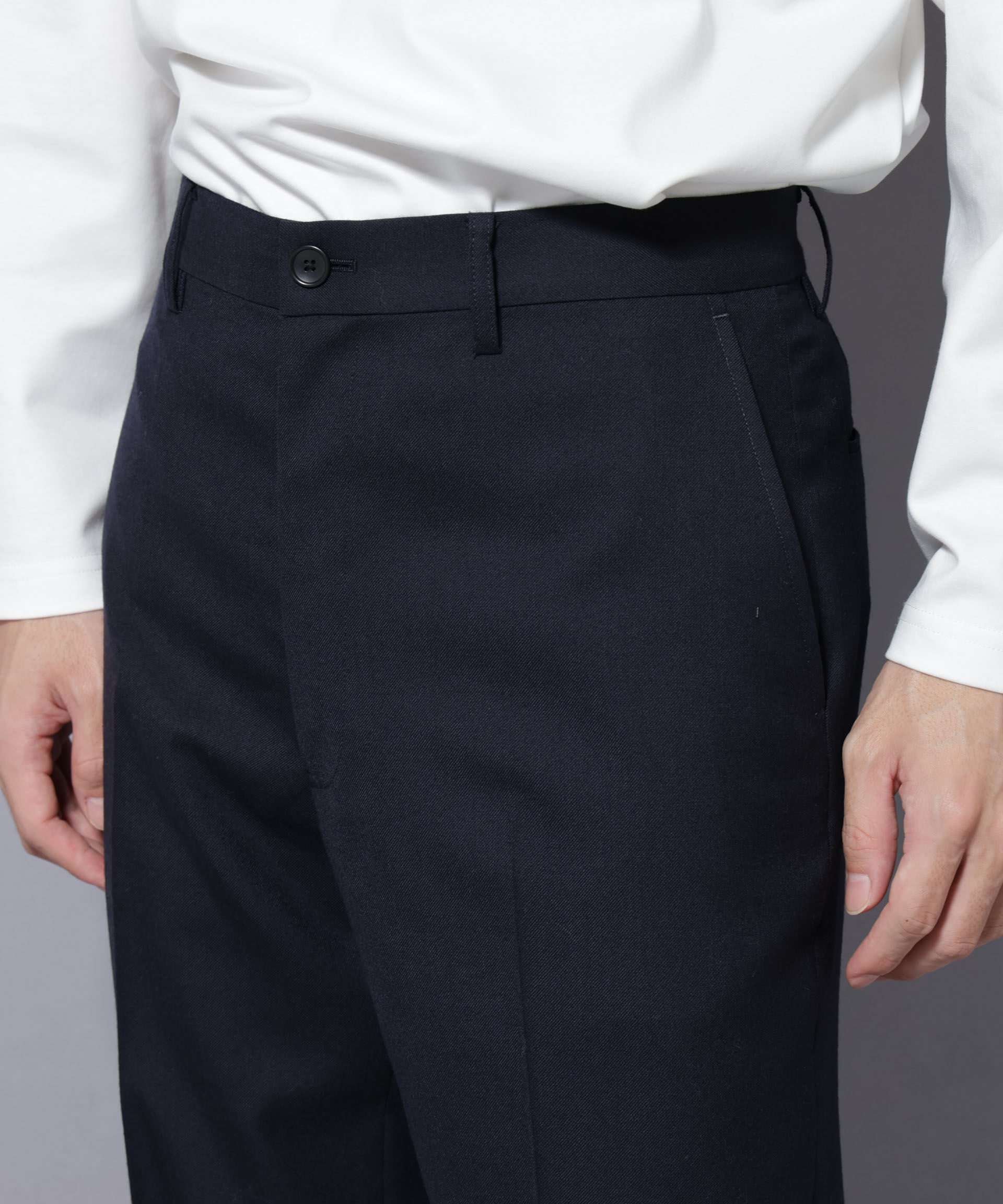 nano･universe「「N TROUSERS PREMIUM」RENU(R)洗えるサキソニーストレートパンツ」|スーツ|