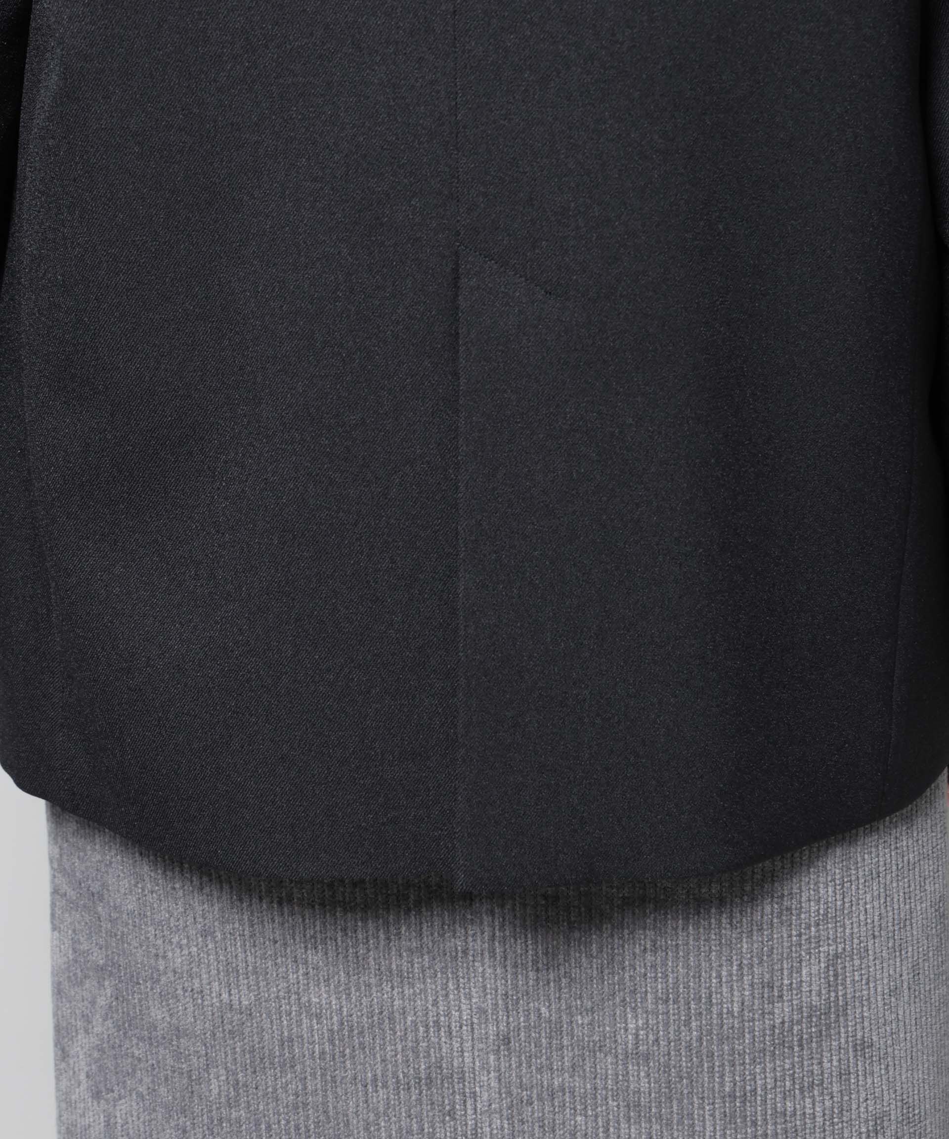 nano･universe「ストレッチサージダブルジャケット(セットアップ可)」|テーラードジャケット|