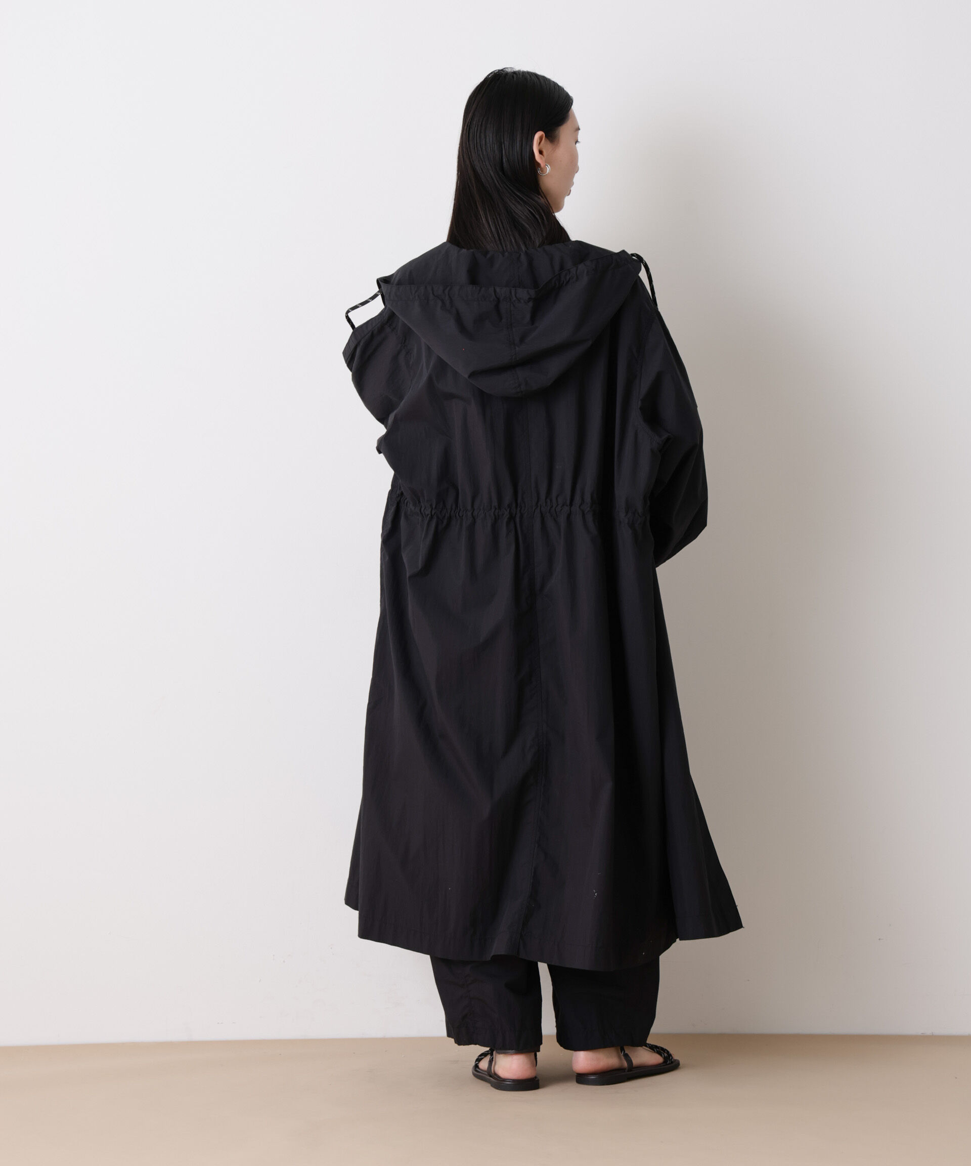 nano･universe「「STEVELOUR」コットンナイロンロングボリュームブルゾン(セットアップ可)」|その他|