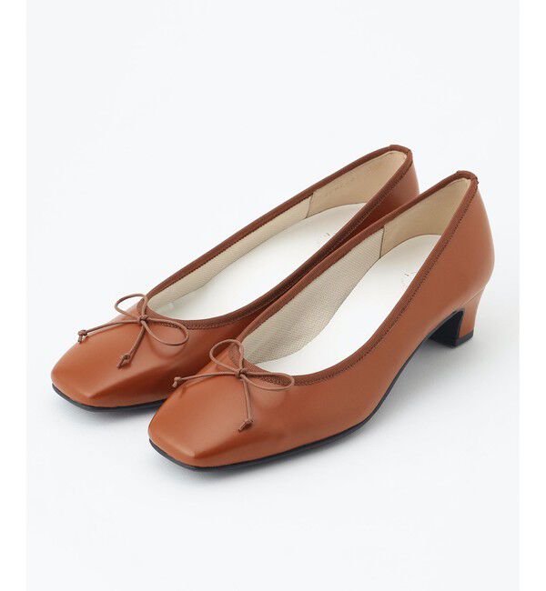 組曲「【晴雨兼用・撥水・低反発】バレエパンプス(Season Color)」|パンプス|キャメル系